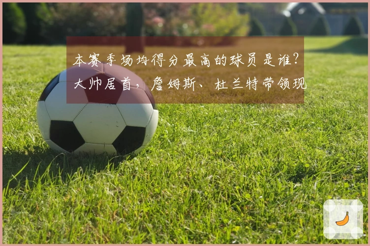 本赛季场均得分最高的球员是谁？大帅居首，詹姆斯、杜兰特带领现役14人，库里、约基奇、哈登也进入榜单。